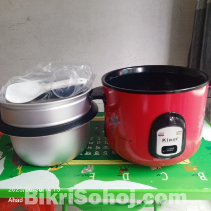 Kiam rice cooker 1.8Ltr